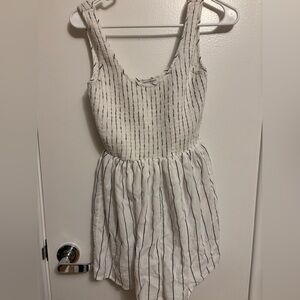EUC Sz XS American Eagle striped romper